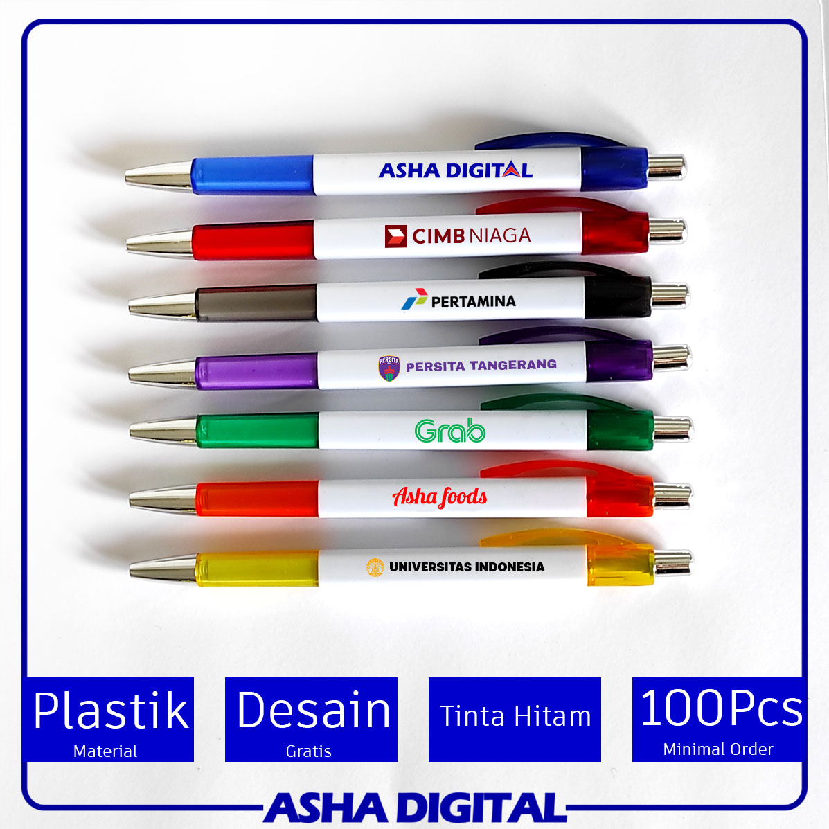 Pulpen Custom UV Print